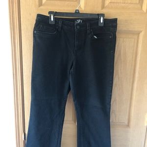 Black Bootcut Jeans